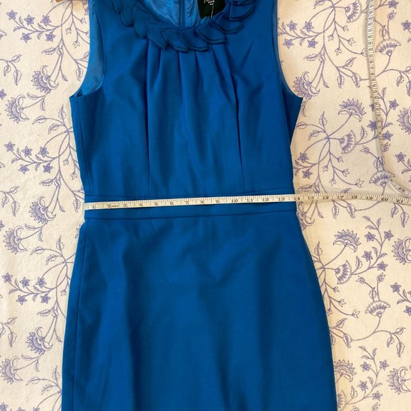 J. Crew Suiting Blue Dress - Picture 6 of 7